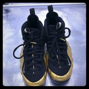 USED! Air Foamposite Pro 'Metallic Gold'